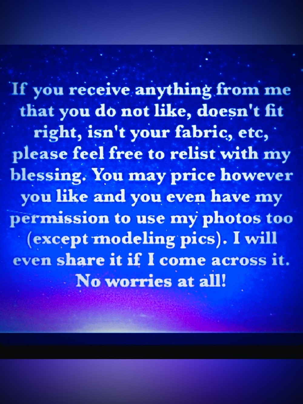 👍🏼RELIST MY ITEMS👍🏼